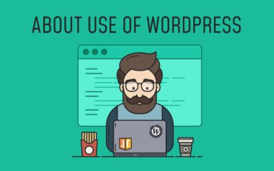 About using wordpress for your websites.